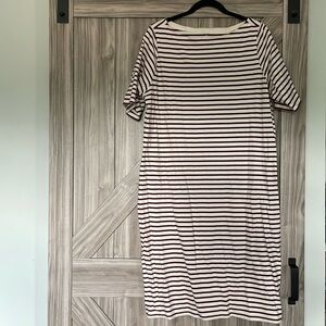 Universal standard stripped dress size M
